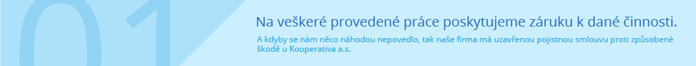 Firma AM Servis Rokycany je pojištěna Firma AM Servis Rokycany je pojištěna